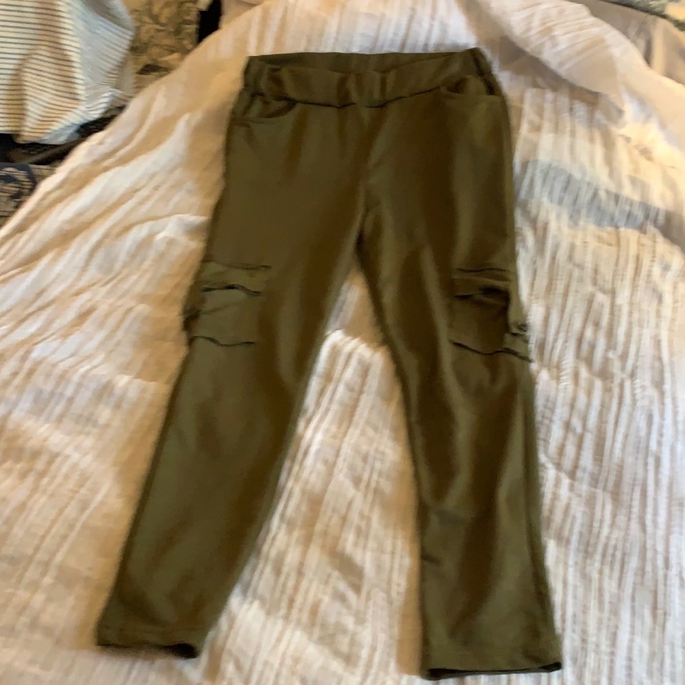 Army Green Pants